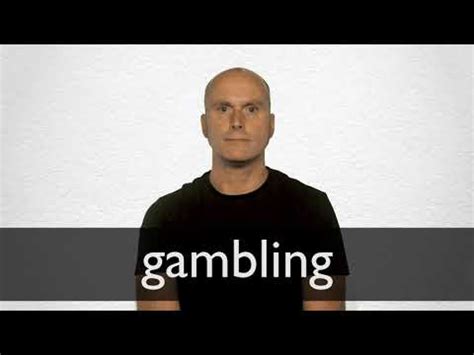 gambling traduccion|Traducción gambling al Español .